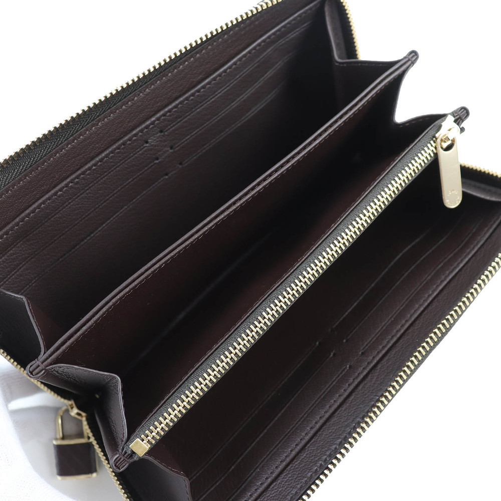 Louis Vuitton Zippy Python Monogram Brown Wallet - image 5
